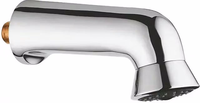 Rociador de ducha Grohe Relexa Plus 1Jet en acabado cromo con tecnología de ahorro de agua y sistema antical