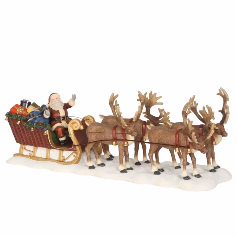 Pueblo navideño multicolor LuVille Collectables para mesa