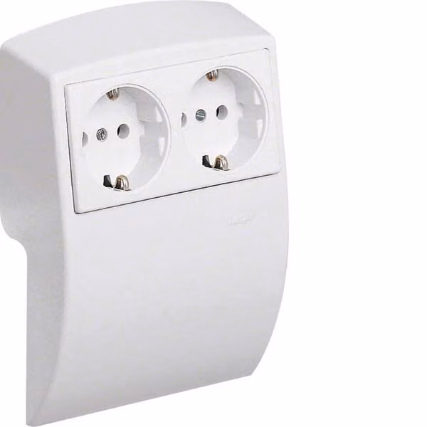 Tehalit Socket para enchufes, color blanco