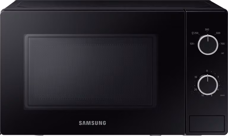 Microondas independiente Samsung MS20A3010AL/ET de 20 litros, 700 W, color negro