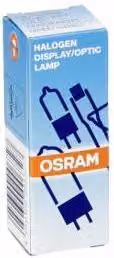 Lámpara fluorescente Osram HLX con base GY6.35 de 24V y 150W en color transparente
