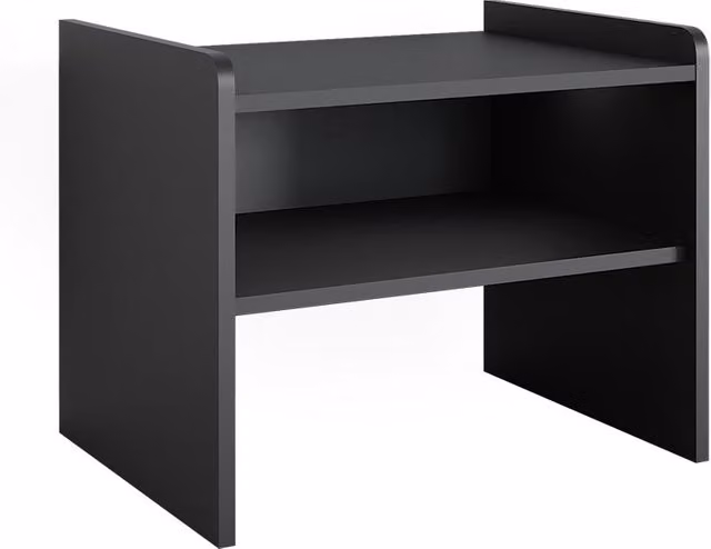 Banco de comedor Roman de Vicco en color negro con acabado mate, An/P/Al: 53.5 x 41.1 x 43 cm