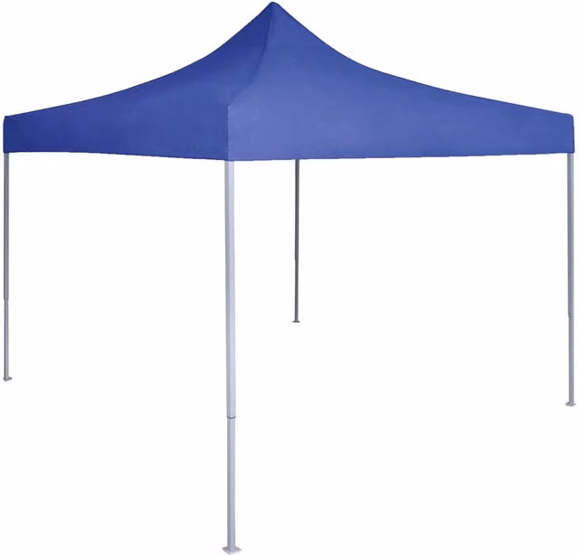 Carpa de fiesta SYFAX azul de tela oxford y acero An/P/Al: 200 x 200 x 315 cm