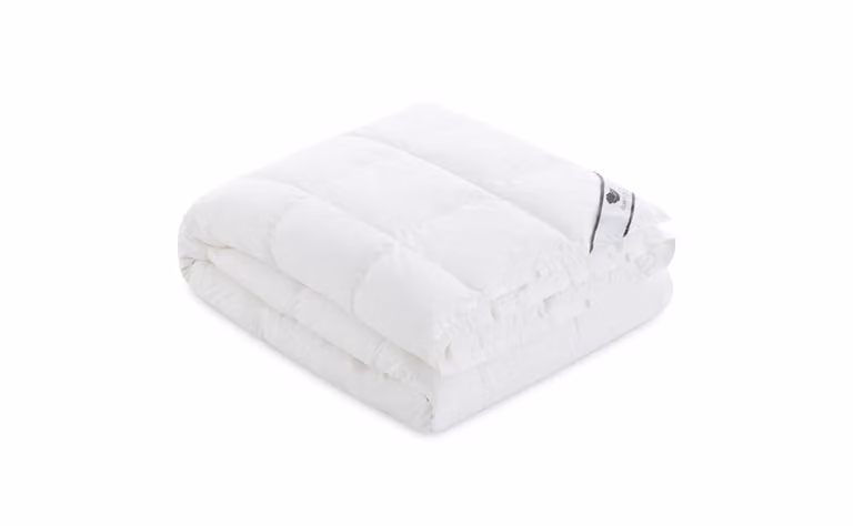 Relleno nórdico Duvedecor Vivaldi de plumón de oca color plata para cama de 150 o 160 cm con gramaje de 120 + 160 gr/m²