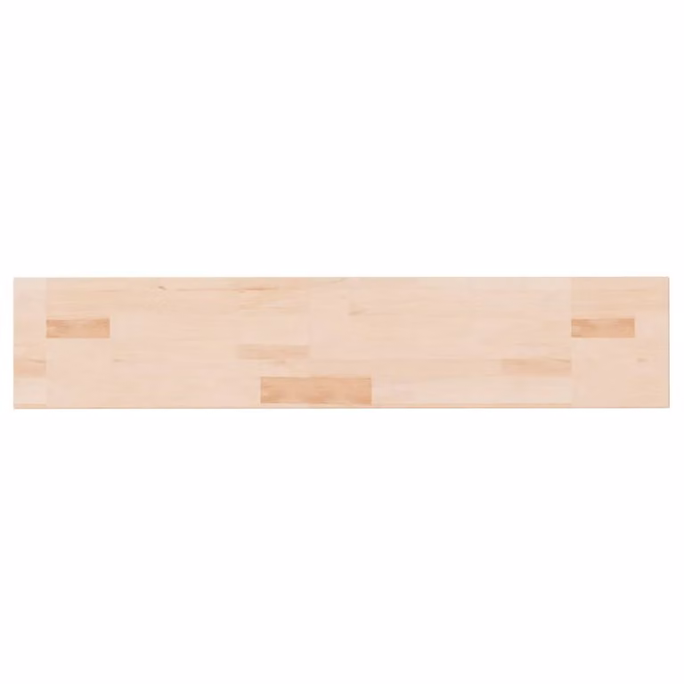 Tabla de estantería de madera maciza de roble sin tratar vidaXL An/P/Al: 100 x 20 x 2,5 cm