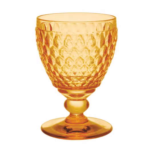 Copa de vino blanco Boston de Villeroy & Boch en color amarillo, 125 ml