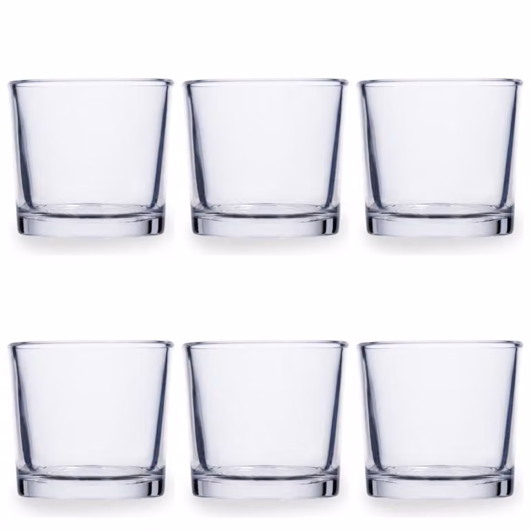 Juego de 6 vasos de chupito Quid de vidrio transparente de 5 cl