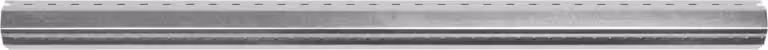 Eje enrollador Maxi Schellenberg de acero galvanizado para persianas, Diámetro: 6 cm, Longitud: 1000 mm