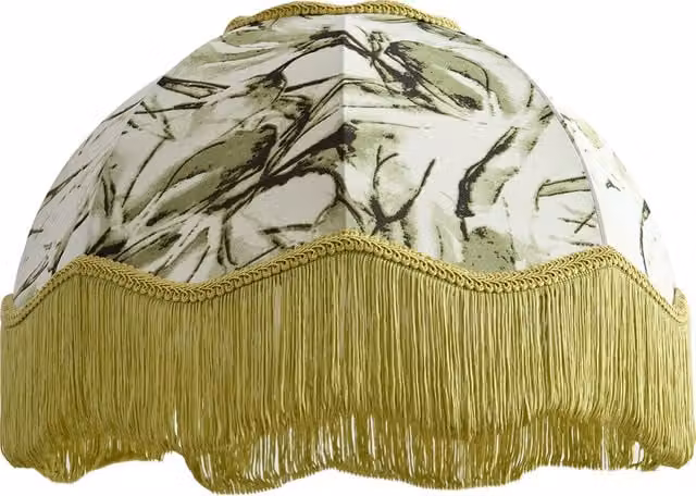 Pantalla de lámpara de tela redonda Qazqa en color blanco con diseño moderno y soporte E27, Diámetro: 45 cm