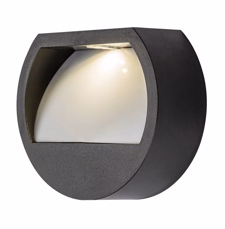 Farola solar Narmada Rabalux de 0,5W con luz LED blanca de 4000K y 13 lúmenes en color blanco, Altura: 10,5 cm