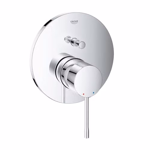Grifo de bañera Grohe Essence monomando de pared con caño giratorio en acabado cromado