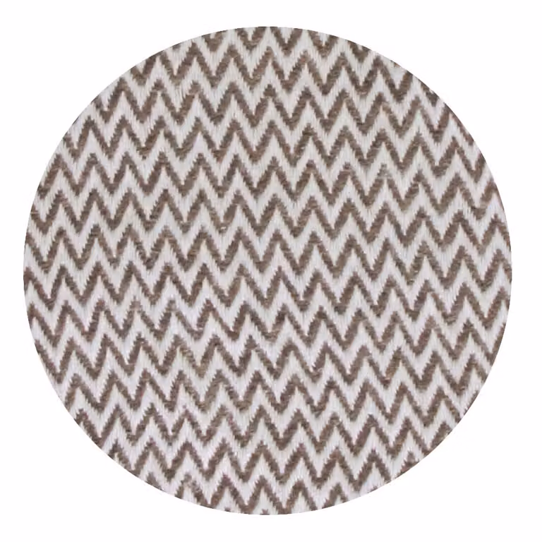 Manta ligera de cachemir y lana marrón con diseño chevron de 130 x 230 cm