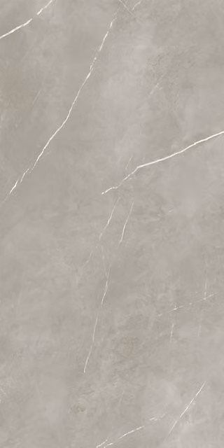 Gres porcelánico SO-TILES Royal efecto mármol gris brillante de gran formato An/P/Al: 60 x 120 cm