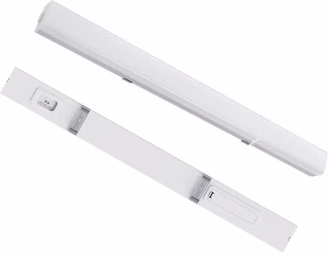 Regleta LED enlazable F-BRIGHT blanca para montaje en superficie con temperatura de color CCT