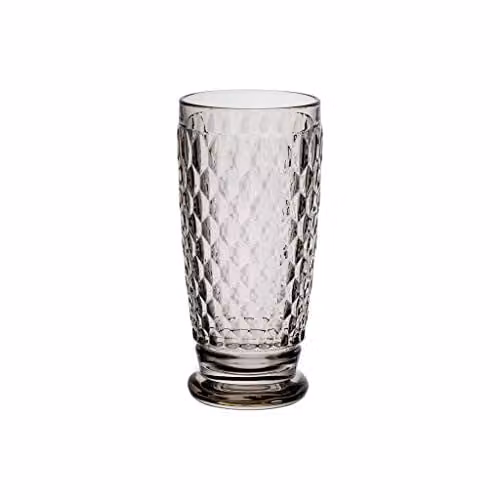 Copa de cerveza Villeroy & Boch Boston de cristal color gris, 470 ml