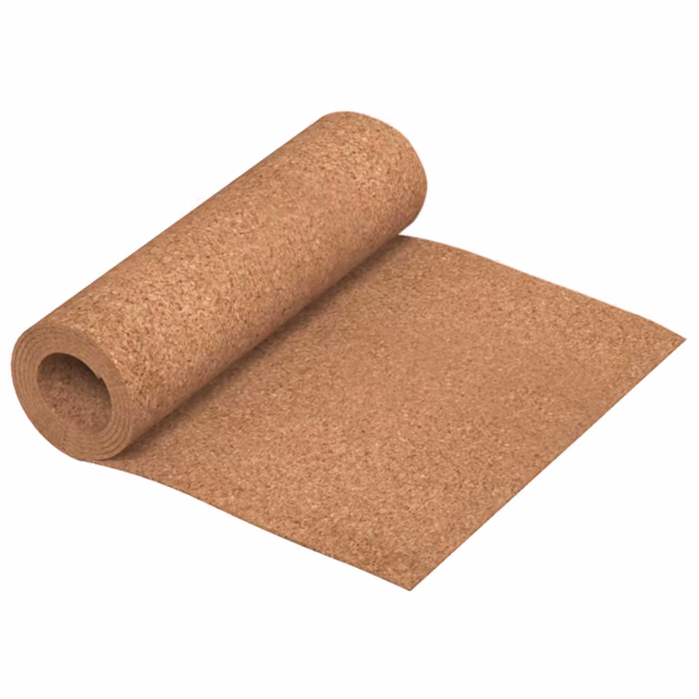 Rollos de corcho marrón vidaXL An/P/Al: 200 x 50 x 0,5 cm