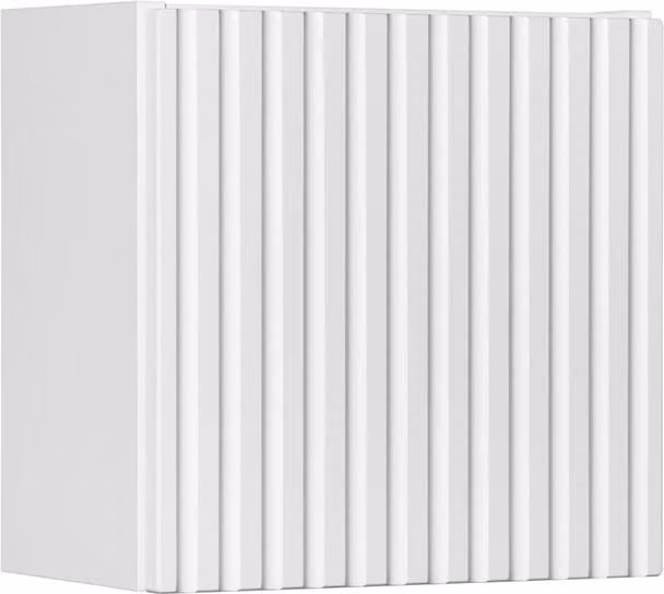 Armario de pared Riva de 1 puerta para baño en color blanco mate