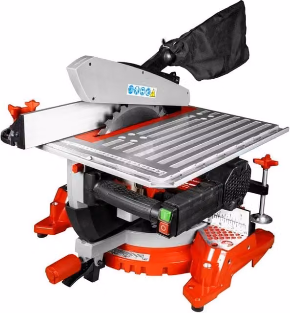 Sierra circular de mesa Holzmann Maschinen de 2000W y 230V con mesa de aluminio