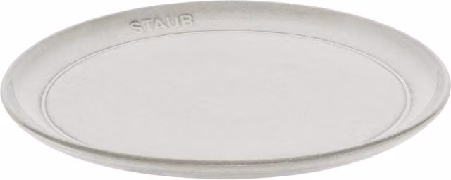 Plato plano Staub Dining Line de cerámica en color blanco para adultos, Diámetro: 22 cm
