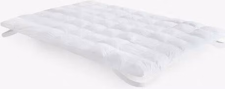 Topper de microfibra Pikolin blanco con tratamiento antialérgico y transpirable An/P/Al: 90 x 190 cm
