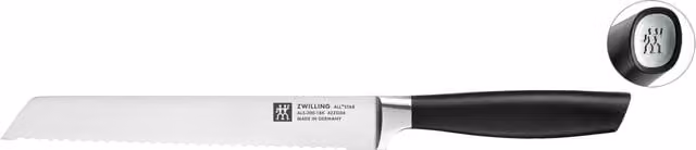 Cuchillo para pan All Star de Zwilling en acero inoxidable color plata de 20 cm