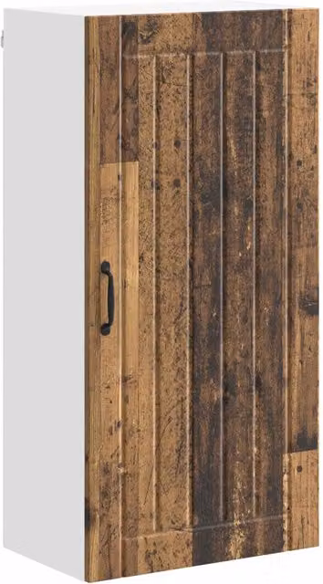 Mueble de cocina Rio de HELLOSHOP26 con puertas correderas, acabado madera marrón mate, An/P/Al: 50 x 31 x 100 cm