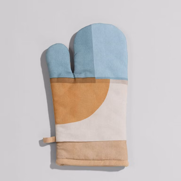 Guante de cocina de algodón estampado multicolor Maison du Monde