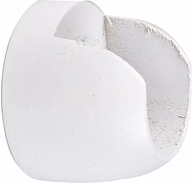 Soporte de pared y techo lateral Ideas de madera en color blanco An/P/Al: 3,6 x 4,6 x 4,6 cm
