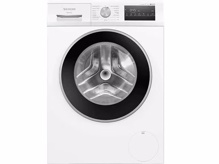 Lavadora de carga frontal Siemens WM14N292EP, 9 kg, 1400 rpm, Clase A, Blanco