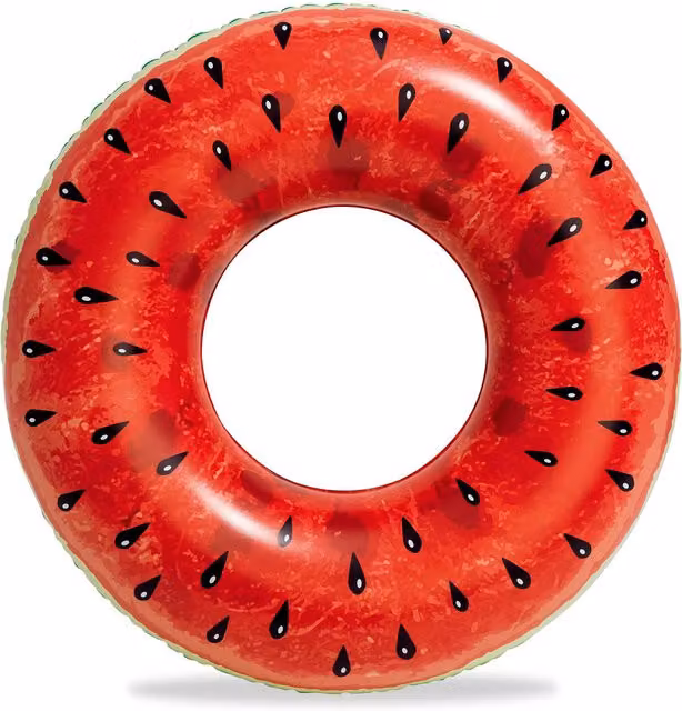 Flotador con forma de piña o sandía Bestway modelo 36121 multicolor de 133 cm