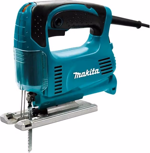 Seghetto alternativo Makita 450 W color turquesa con carrera de 18 mm