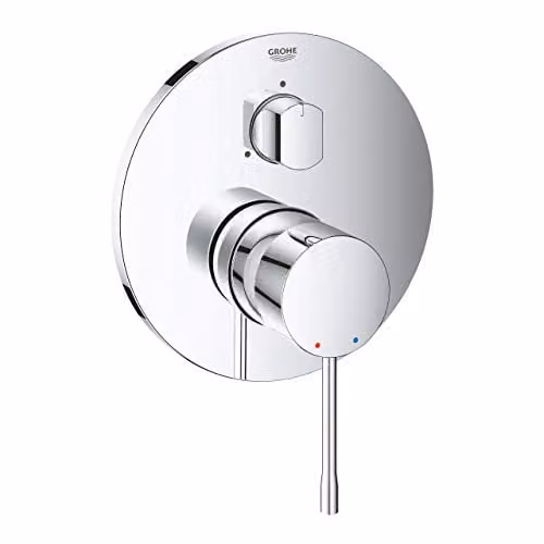 Batería monomando Grohe Esence FMS de 3 vías en acabado cromado
