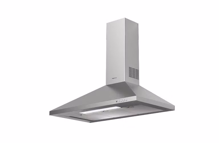 Campana extractora de pared Mepamsa Gavia 60 de acero inoxidable color plata con 740 m³/h y pantalla LED