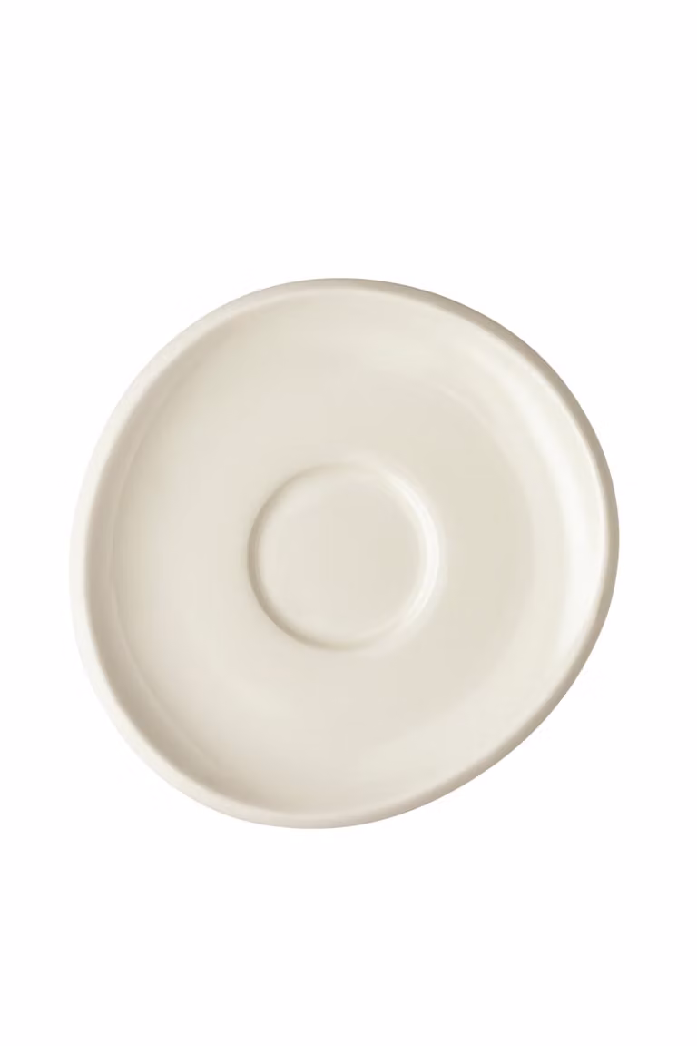 Plato de espresso Alabaster de Rosenthal en color blanco de porcelana