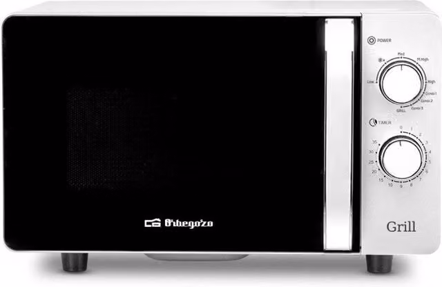 Microondas con grill Orbegozo MIG2070CE blanco de 20 l y 700 w