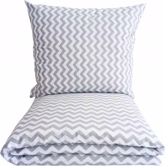 Juego de cama Bark de Doratex en algodón seersucker con funda nórdica y fundas de almohada An/P/Al: 160 x 200 cm