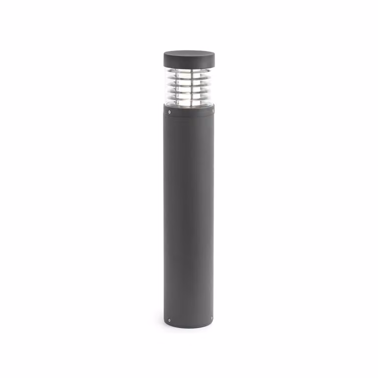 Aplique de pared LED Faro para exteriores en gris oscuro, con acabado en aluminio y protección IP54 para jardín o escaleras