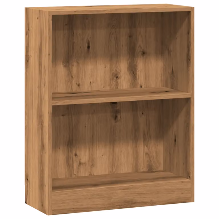 Estantería de pared vidaxl en madera MDF color roble artesano An/P/Al: 60 x 24 x 76 cm