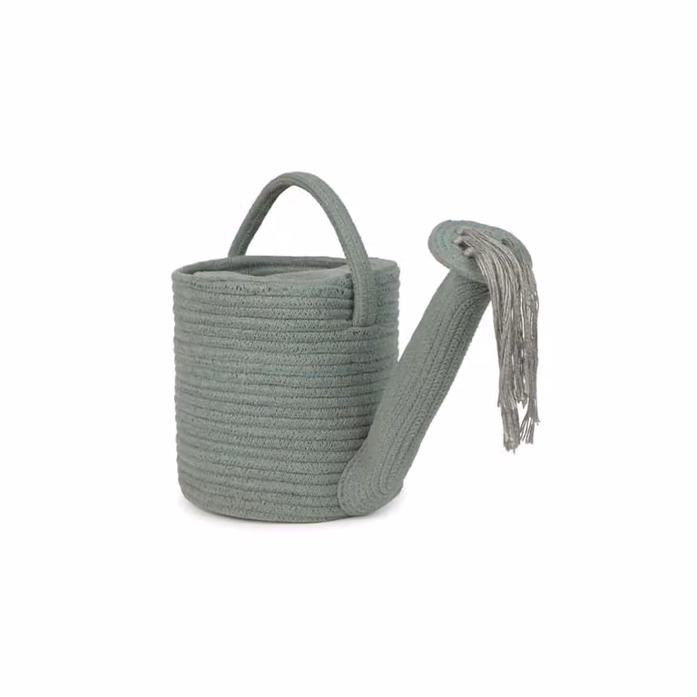 Cesta infantil regadera Lorena Canals azul de textil