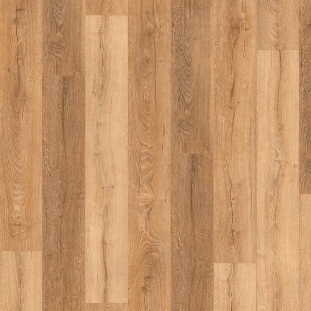 Suelo laminado Egger Classic NatureSense Roble Livingston Nature EL2822 color marrón, resistente al agua y con sistema click, 1,99 m²