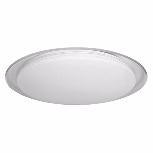 Lámpara de techo LED Smart+ LEDVANCE ORBIS SPARKLE WiFi, regulable, color blanco y plata, Diámetro: 46 cm