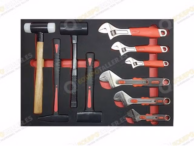 Kit de martillo y llave inglesa EQT multicolor