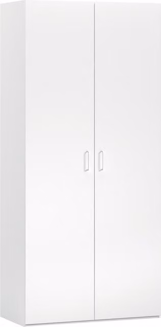 Armario Noel de El Corte Inglés con 2 puertas batientes en color blanco mate