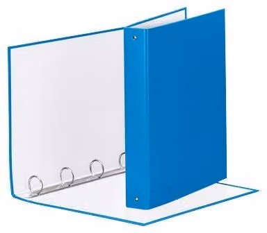 Caja organizadora de documentos Esselte de plástico azul para formato A4