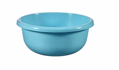 Cuenco redondo Curver de 10,5 l en color azul turquesa, An/P/Al: 36 x 36 x 16 cm