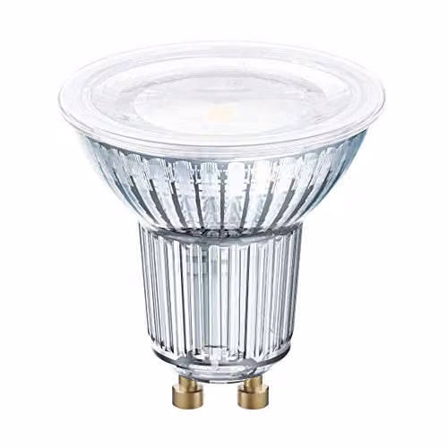 Bombilla LED GU10 Ledvance de 7,9 W con luz blanca cálida de 2700 K, 650 lm, regulable y ángulo de 120 grados