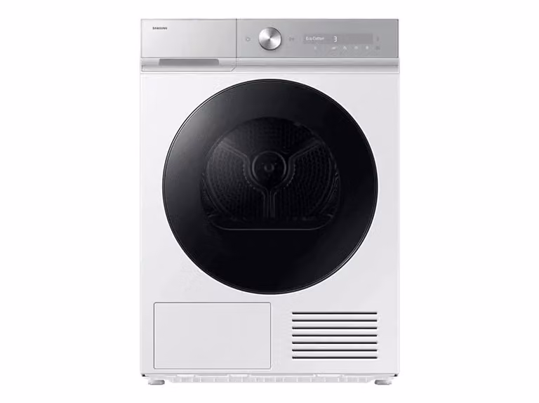 Secadora de bomba de calor Samsung Bespoke AI de 9 kg, Clase A, color blanco