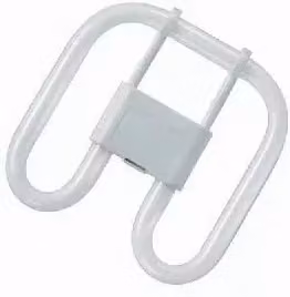 Bombilla Osram Lumilux CFL Cuadrada Blanca 28W con base G10q de 4 pines y 2050 lm