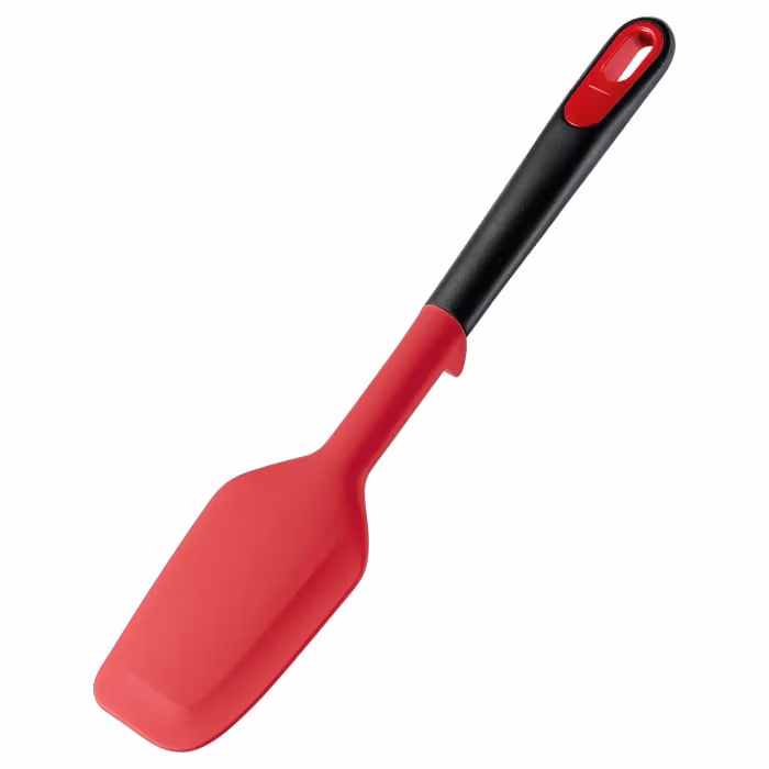 Espátula de silicona Tefal Ingenio+ resistente al calor y apta para lavavajillas, rojo y negro
