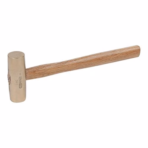 Martillo de mecánico KS Tools BRONZEplus de bronce y madera de 900g
